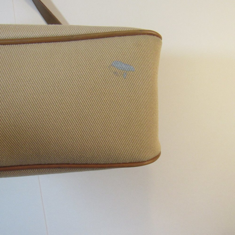 Fossil Minimalist Canvas Sholder Bag Double Handl… - image 3